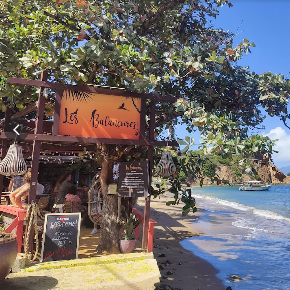 LES BALANCOIRES RESTAURANT TERRE DE HAUT ANNUAIRE SAINTOIS
